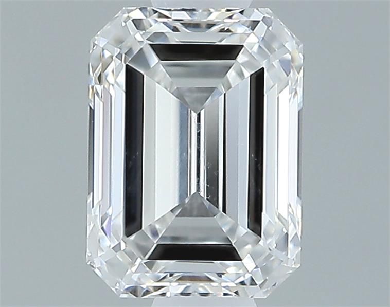 Diamante Naturale Taglio Smeraldo 0.56ct VG/EX E VS2 - GIA - 5.33x3.92x2.72mm