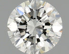 Diamante Naturale Taglio Brillante 0.5ct VG/VG/EX I VS1 - GIA - 5.02x4.98x3.17mm