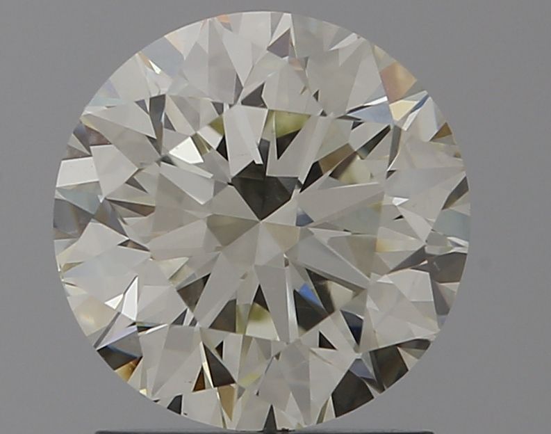 Diamante Naturale Taglio Brillante 1.5ct VG/EX/EX J VS1 - IGI - 7.14x7.21x4.6mm