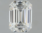 Diamante Naturale Taglio Smeraldo 0.64ct VG/VG G VVS1 - GIA - 5.71x4.09x2.78mm