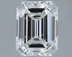 Diamante Naturale Taglio Smeraldo 0.54ct VG/EX E VS1 - GIA - 5.38x4.09x2.64mm