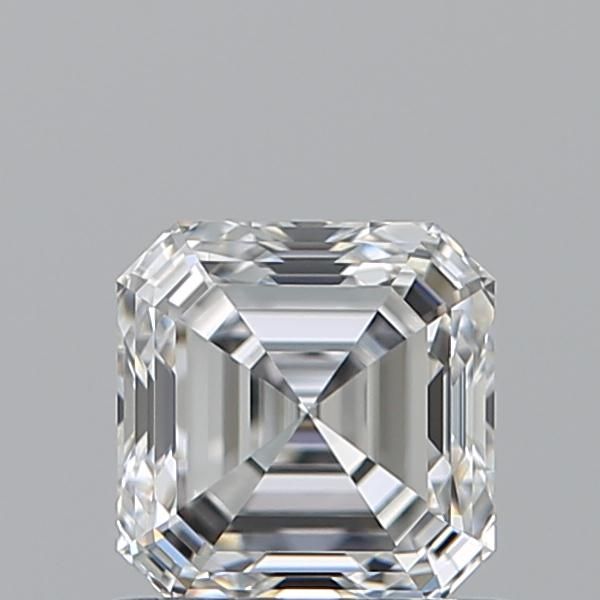 Diamante Naturale Taglio Asscher 0.8ct VG/EX E VVS2 - GIA - 5.12x5.01x3.4mm