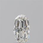 Diamante Naturale Taglio Ovale 0.9ct VG/EX I IF - GIA - 8.1x4.76x2.77mm