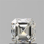Diamante Naturale Taglio Asscher 0.9ct VG/VG J VVS2 - GIA - 5.2x4.99x3.62mm