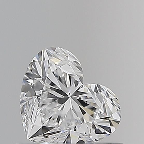 Diamante Naturale Taglio Cuore 0.55ct VG/EX D VS1 - GIA - 4.85x5.65x3.38mm