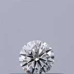 Diamante Naturale Taglio Brillante 0.19ct 3EX E VVS1 - IGI - 3.7x3.73x2.22mm