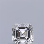 Diamante Naturale Taglio Asscher 0.34ct EX/EX E VVS2 - GIA - 3.91x3.88x2.5mm