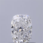Diamante Taglio Cushion Brillante 0.55ct EX/EX D VVS1 - GIA - 5.81x4.15x2.76mm