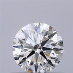 Diamante Taglio Brillante 0.55ct VG/EX/EX E VVS1 - GIA - 5.23x5.27x3.25mm