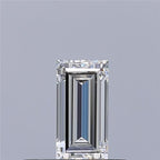 Diamante Naturale Taglio Baguette 0.32ct EX/VG G VVS1 - GIA - 5.56x2.82x1.93mm
