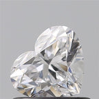 Diamante Naturale Taglio Cuore 0.54ct VG/EX D VS1 - GIA - 4.74x5.6x3.41mm