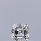 Diamante Naturale Taglio Asscher 0.31ct EX/EX F VVS2 - GIA - 3.8x3.73x2.51mm