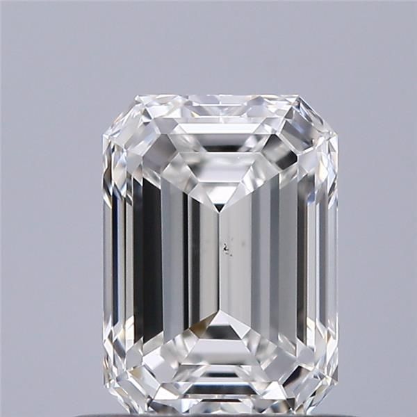 Diamante Naturale Taglio Smeraldo 0.7ct VG/EX G VS2 - GIA - 5.89x4.21x2.88mm