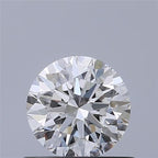 Diamante Taglio Brillante 0.62ct EX/EX/VG E VS2 - GIA - 5.43x5.46x3.39mm