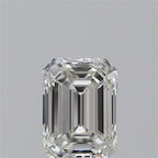 Diamante Naturale Taglio Smeraldo 0.51ct EX/EX F VVS1 - IGI - 5.33x3.85x2.62mm