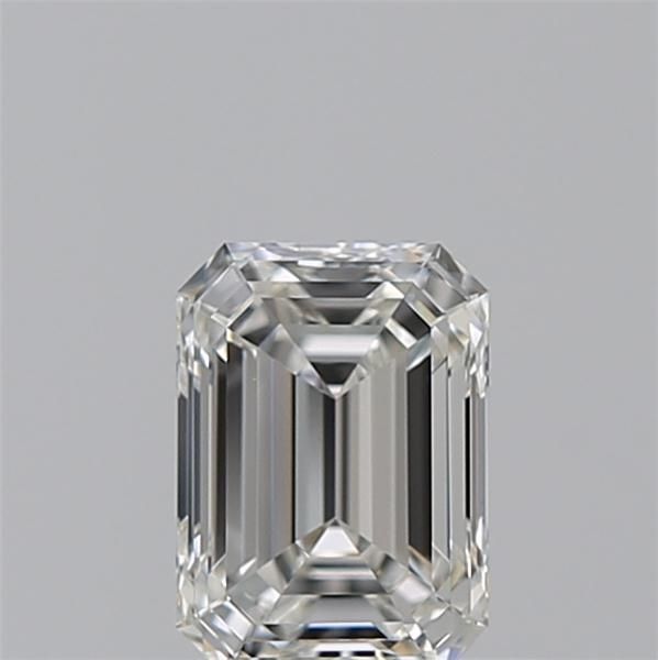 Diamante Naturale Taglio Smeraldo 0.51ct EX/EX F VVS1 - IGI - 5.33x3.85x2.62mm