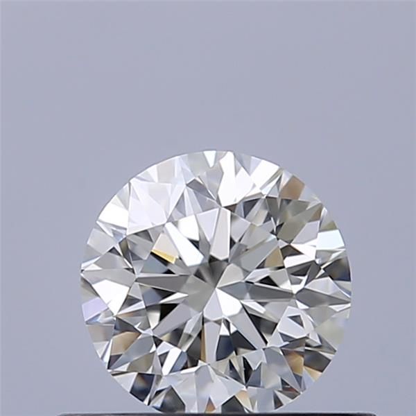 Diamante Naturale Taglio Brillante 0.5ct VG/VG/EX I VS2 - GIA - 4.93x5.0x3.2mm