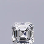 Diamante Naturale Taglio Asscher 0.34ct EX/EX F VVS1 - GIA - 3.83x3.81x2.5mm