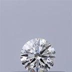 Diamante Taglio Brillante 0.2ct EX/EX/VG G VVS2 - GIA - 3.75x3.72x2.32mm