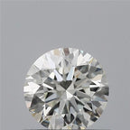 Diamante Naturale Taglio Brillante 0.44ct EX/EX/VG J IF - GIA - 4.85x4.87x3.02mm