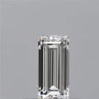 Diamante Naturale Taglio Baguette 0.23ct VG/EX E VVS2 - GIA - 5.13x2.42x1.77mm