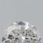 Diamante Naturale Taglio Mezzaluna 0.62ct VG/EX H IF - GIA - 7.57x4.24x2.77mm