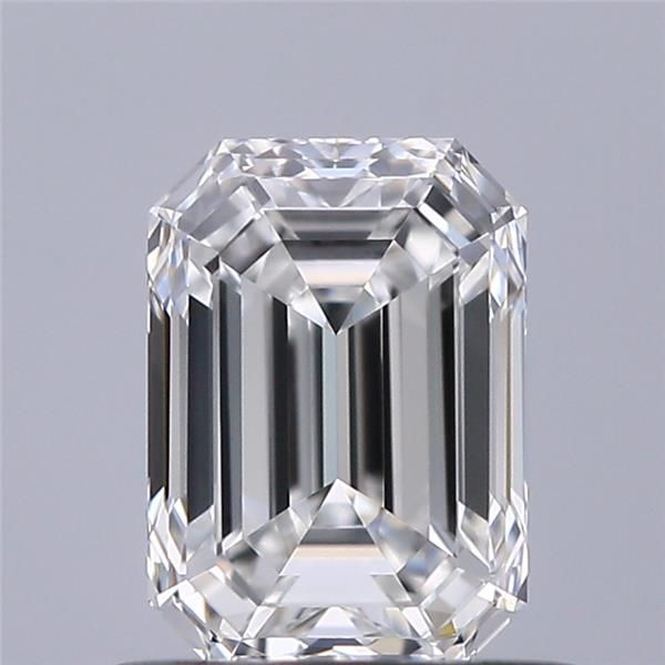 Diamante Naturale Taglio Smeraldo 0.71ct VG/VG F VVS1 - GIA - 6.05x4.26x2.88mm