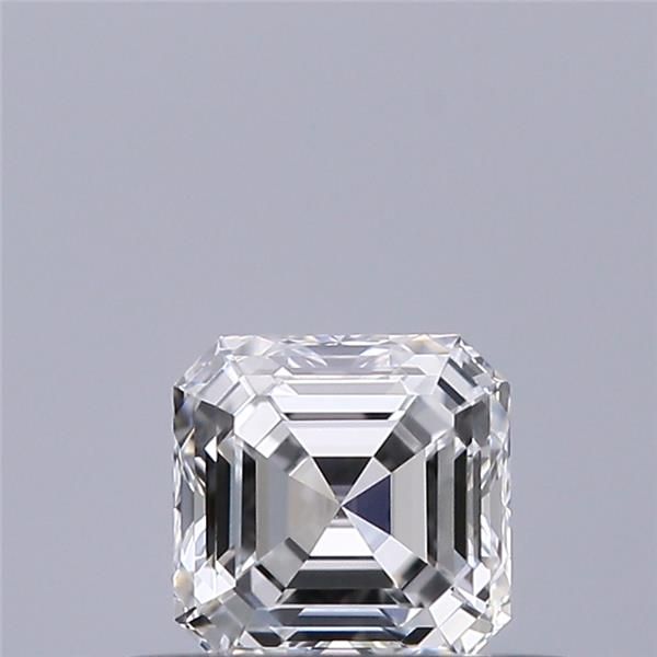 Diamante Naturale Taglio Asscher 0.34ct EX/EX F VVS1 - GIA - 3.83x3.81x2.5mm