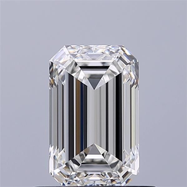 Diamante Naturale Taglio Smeraldo 0.8ct EX/EX G VVS1 - GIA - 6.62x4.14x2.86mm
