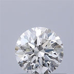 Diamante Naturale Taglio Brillante 0.5ct VG/EX/EX H VS1 - GIA - 5.02x5.0x3.18mm