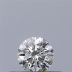 Diamante Naturale Taglio Brillante 0.23ct 3EX F VS1 - GIA - 3.95x3.97x2.46mm