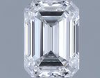 Diamante Naturale Taglio Smeraldo 0.4ct VG/EX D VVS2 - GIA - 4.88x3.48x2.4mm