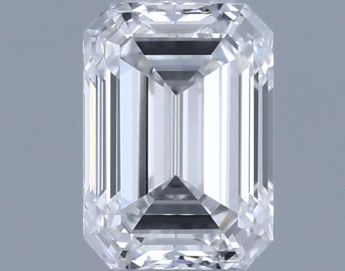 Diamante Naturale Taglio Smeraldo 0.4ct VG/EX D VVS2 - GIA - 4.88x3.48x2.4mm