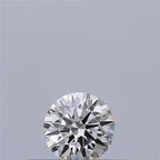 Diamante Naturale Taglio Brillante 0.18ct 3EX G VS1 - GIA - 3.68x3.7x2.23mm