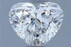 Diamante Naturale Taglio Cuore 0.42ct EX/EX G VVS1 - GIA - 4.48x5.21x3.12mm