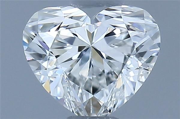 Diamante Naturale Taglio Cuore 0.42ct EX/EX G VVS1 - GIA - 4.48x5.21x3.12mm