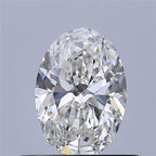 Diamante Naturale Taglio Ovale 0.52ct G/EX G VVS1 - GIA - 6.44x4.46x2.78mm