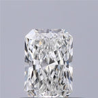 Diamante Naturale Taglio Radiant 0.41ct EX/EX G VVS2 - GIA - 5.4x3.65x2.42mm