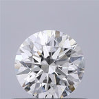 Diamante Naturale Taglio Brillante 0.56ct 3EX E VS2 - GIA - 5.29x5.27x3.31mm