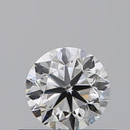 Diamante Taglio Brillante 0.5ct VG/VG/EX G VVS1 - GIA - 4.93x4.97x3.18mm