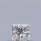 Diamante Naturale Taglio Princess 0.31ct EX/EX F VVS1 - GIA - 3.73x3.71x2.71mm