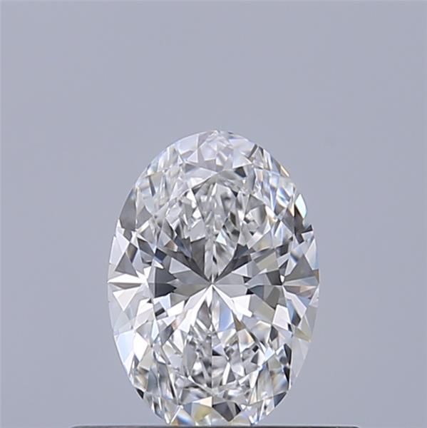 Diamante Naturale Taglio Ovale 0.4ct EX/EX D VVS2 - GIA - 5.95x4.1x2.61mm