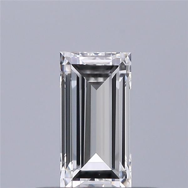Diamante Naturale Taglio Baguette 0.33ct VG/EX E VVS1 - GIA - 5.56x2.84x1.95mm