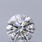 Diamante Naturale Taglio Brillante 0.67ct 3EX E VVS1 - GIA - 5.56x5.59x3.49mm