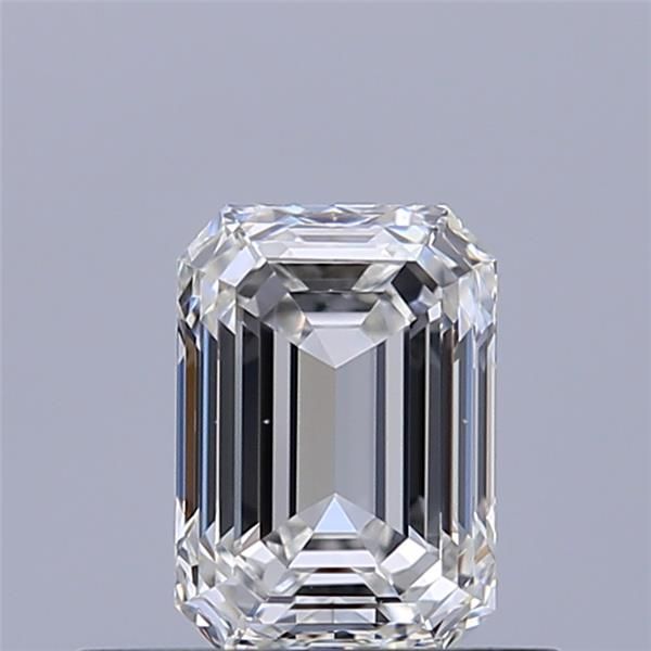 Diamante Naturale Taglio Smeraldo 0.5ct VG/EX F VS1 - GIA - 5.33x3.75x2.51mm