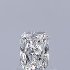 Diamante Naturale Taglio Radiant 0.34ct EX/EX E IF - GIA - 4.87x3.51x2.34mm