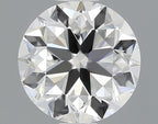 Diamante Naturale Taglio Brillante 1ct VG/VG/EX H VVS1 - GIA - 6.17x6.23x3.99mm