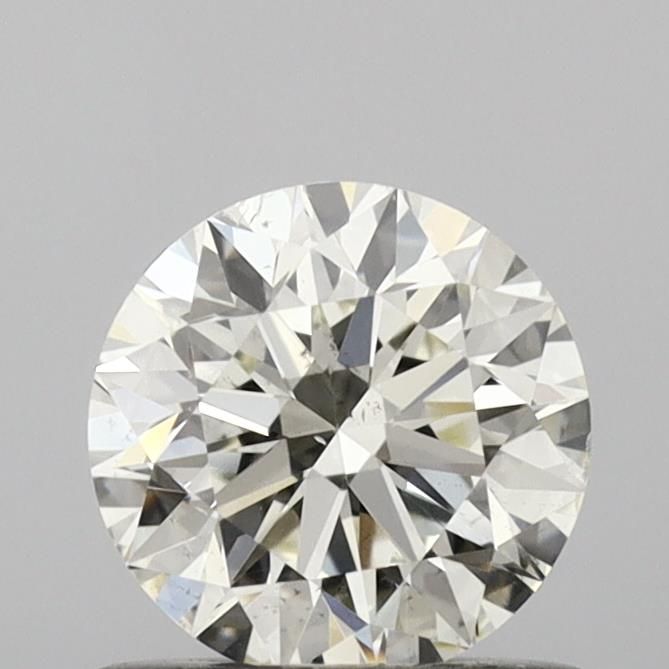 Diamante Naturale Taglio Brillante 0.71ct 3EX J VS2 - IGI - 5.63x5.66x3.56mm