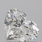 Diamante Naturale Taglio Cuore 0.9ct EX/EX H IF - GIA - 5.79x6.69x4.0mm