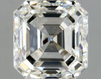 Diamante Naturale Taglio Asscher 1.01ct VG/VG J VS1 - GIA - 5.32x5.04x3.86mm